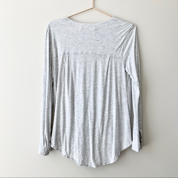 10C Derek Lam Grep Faux Wrap Viscose Top - Picture 6 of 8